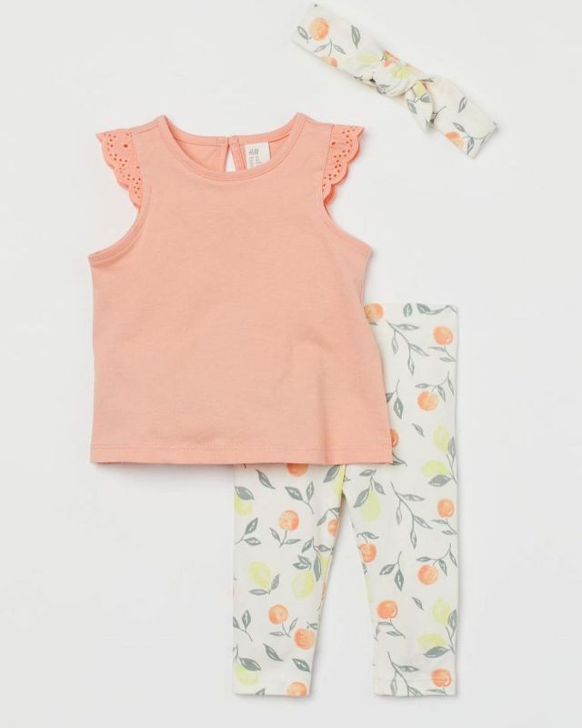 Комплект  H&M на 6-9 та 9-12 міс. з 3-х предметів