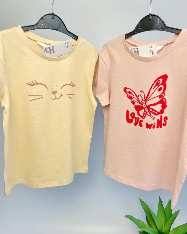 Футболка рожева на 4-6 / 6-8 / 8-10 років