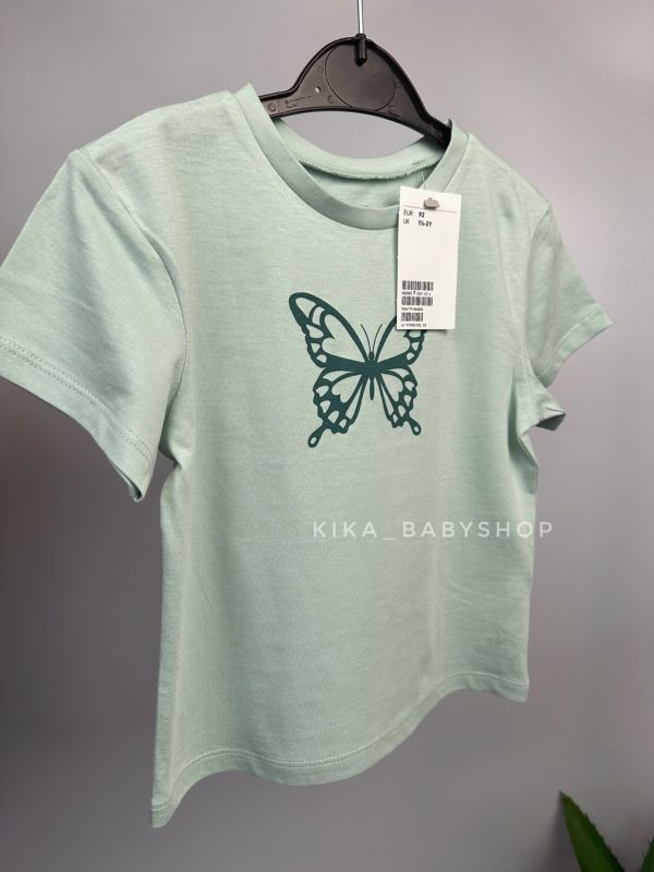 Футболка 1,5-2 / 4-6 / 8-10 р ментолова