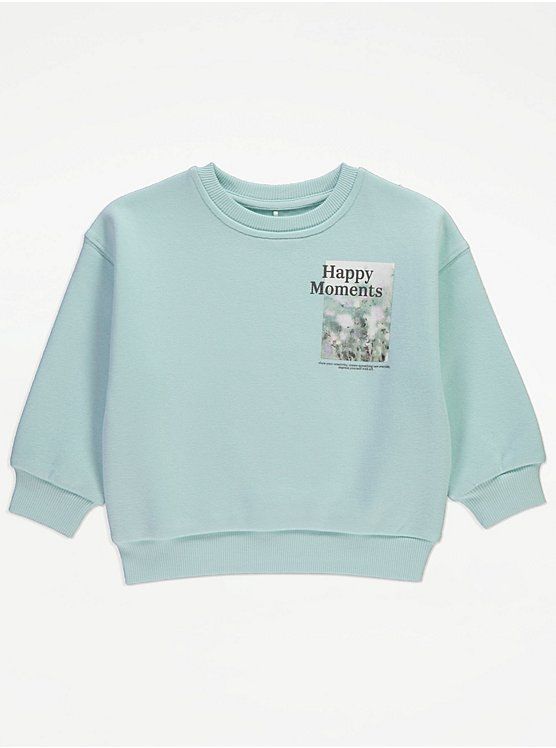 Світшот George від 1-1,5/ 1,5-2 / 2-3 р. ментоловий