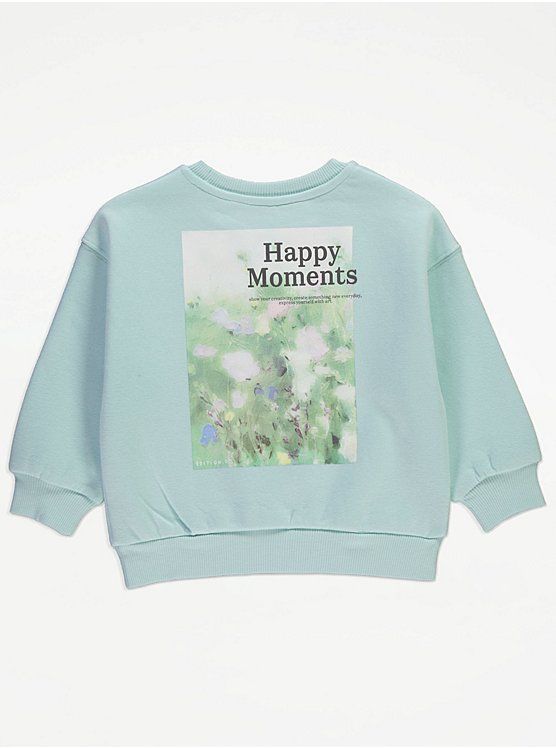 Світшот George від 1-1,5/ 1,5-2 / 2-3 р. ментоловий