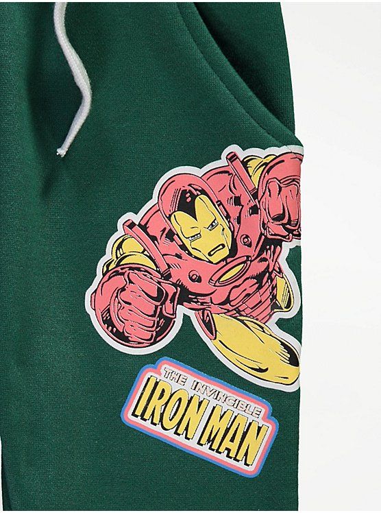 Джогери (штани) George 3-4 р.зелені з принтом