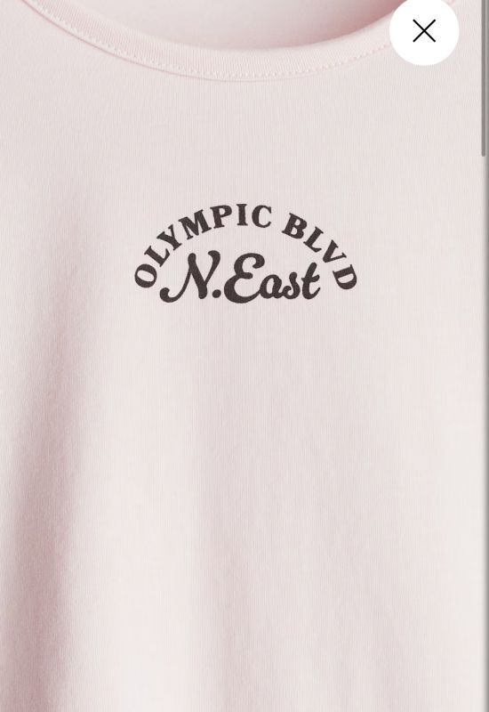 Лонгслів H&M 10-12 / 12-14 / 14+ р. рожевий