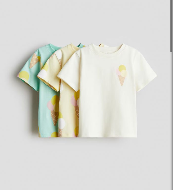 Футболки H&M 4-6 / 6-8 / 8-10 років