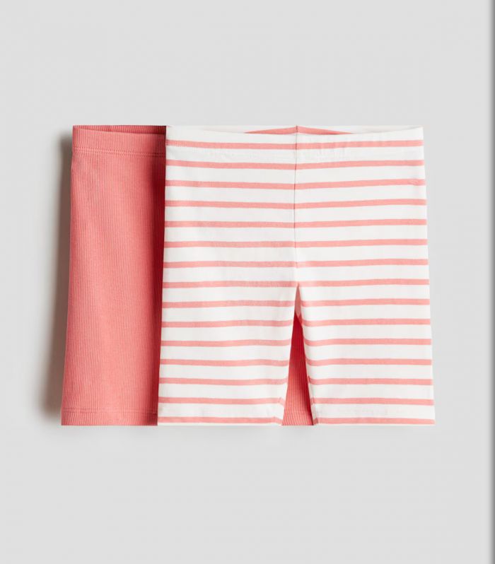 Велосипедки H&M 8-9 років смугасті