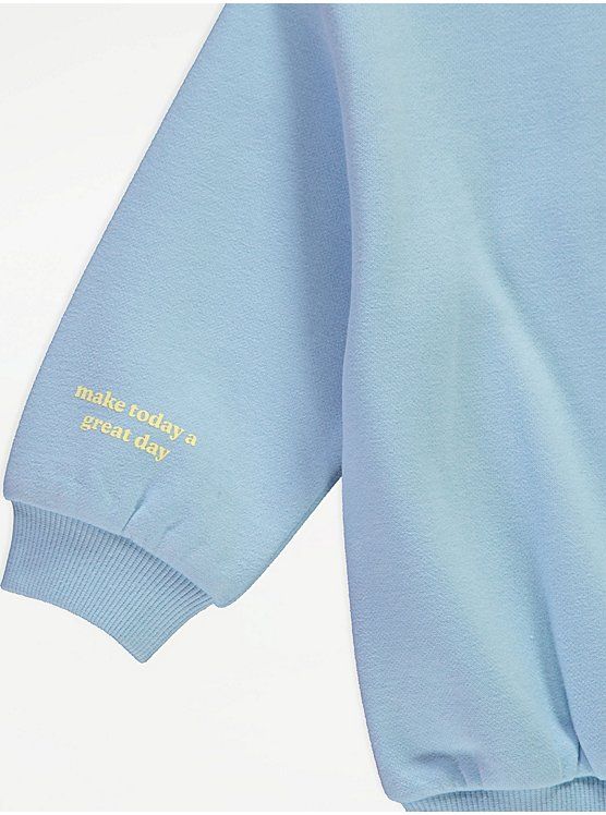 Костюм George на 3-4 р. з утепленим світшотом блакитний унісекс