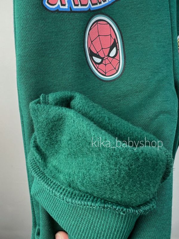 Джогери (штани) George 3-4 р.зелені з принтом