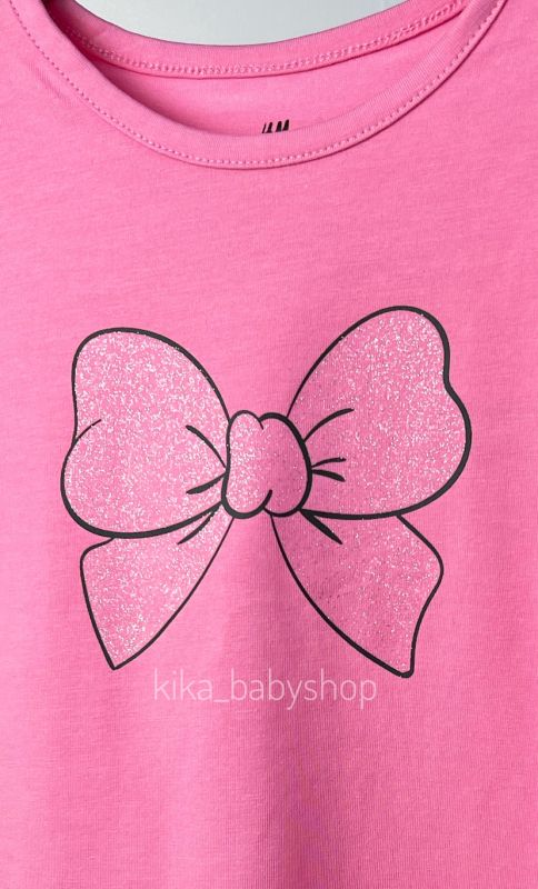 Лонгслів H&M на 1,5-2 / 4-6 та 8-10 років рожевий