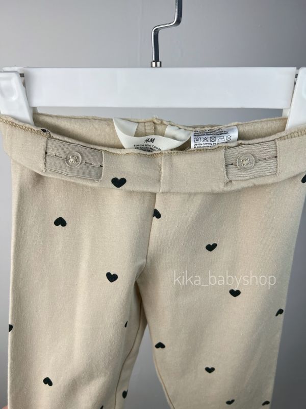 Легінси H&M на байці від 1,5-2 до 9-10 р.