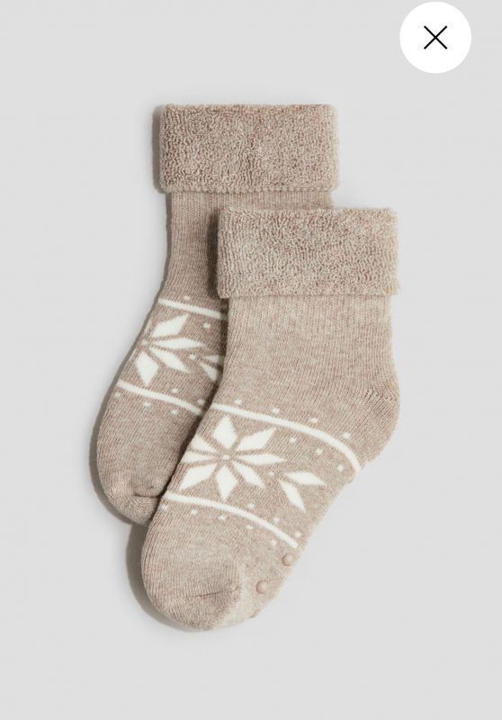 Шкарпетки H&M 0-3 м червоні