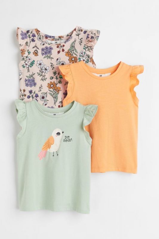 Футболки H&M на 4-6 / 6-8 років