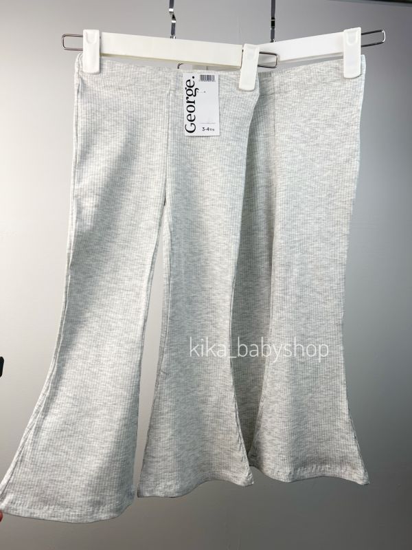 Легінси кльош George від 3-4 до 11-12 років у рубчик