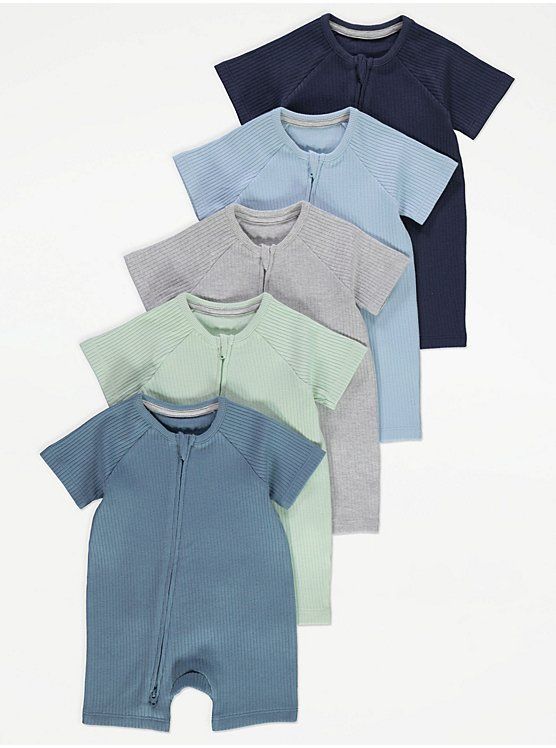 Ромпери George у рубчик від 0-3 до 12-18 м