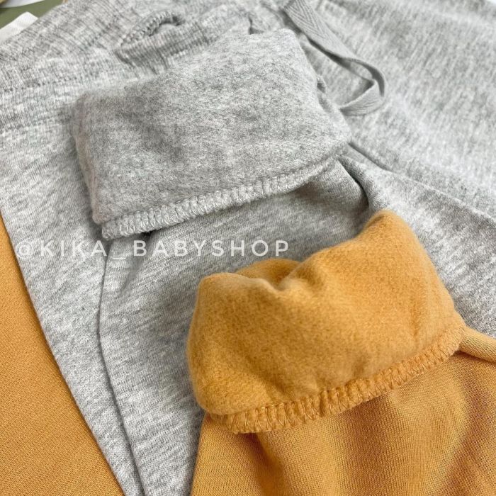 Джогери H&M на 9-12 міс. Гірчичні