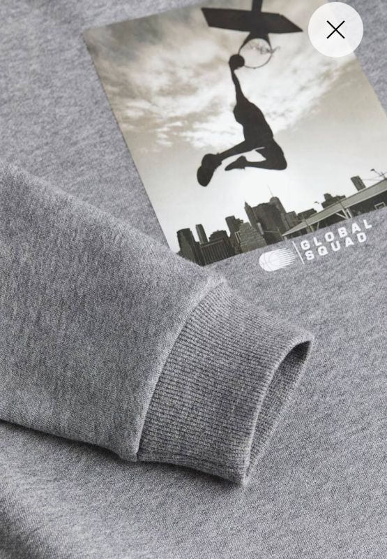 Худі H&M на 10-12 років сіра