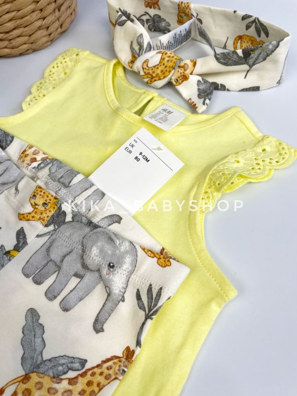 Набір H&M трійка 9-12 / 12-18 / 1,5-2 / 2-3 роки