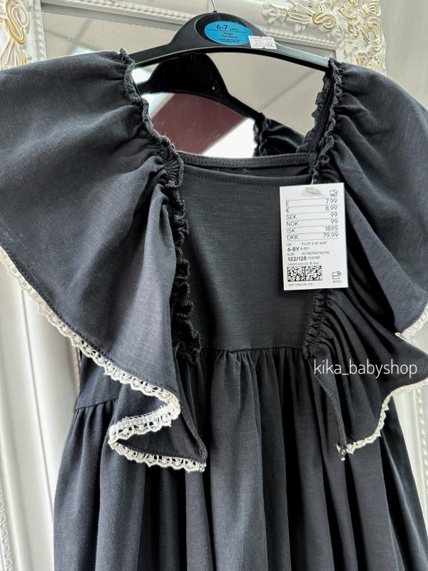 Сукня H&M 8-10 років графітова