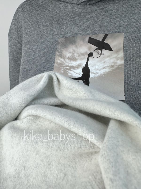 Худі H&M на 10-12 років сіра