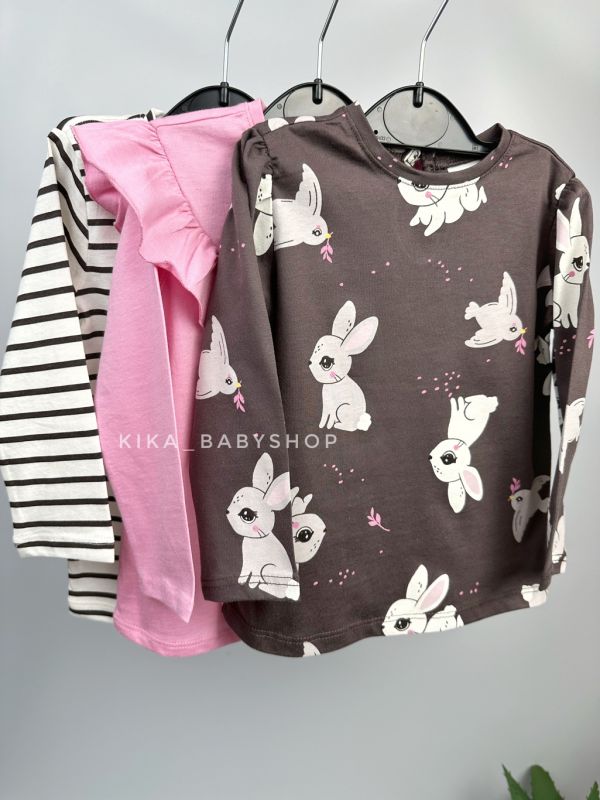 Лонгсліви H&M 4-6 / 6-9 / 9-12 / 12-18 / 1,5-2 р.