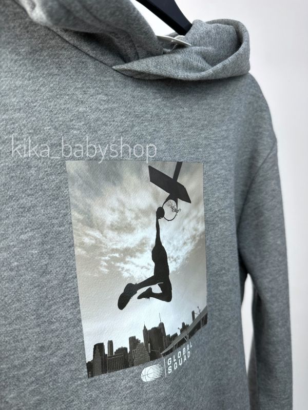 Худі H&M на 10-12 років сіра