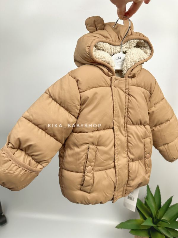 Курточка George 6-9 та 9-12 м. з вушками на шерпі