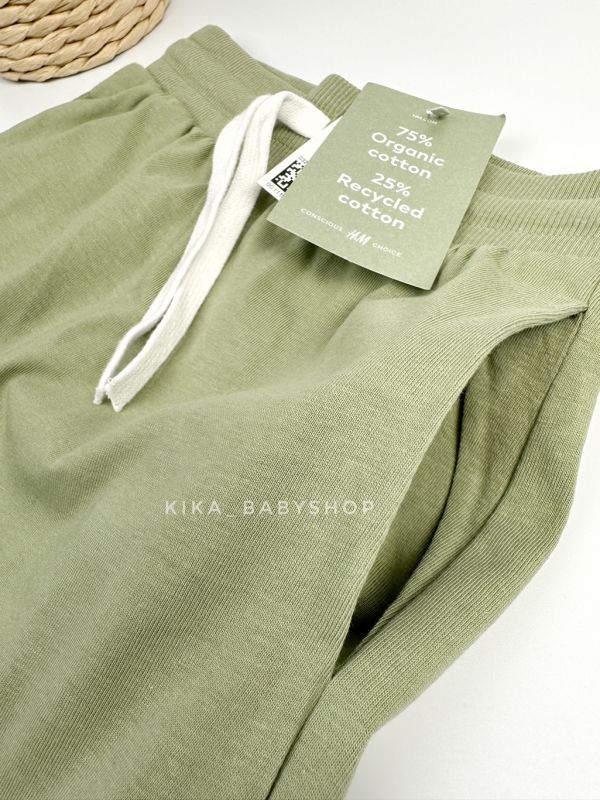 Штани 7-8 р без утеплення H&M хакі