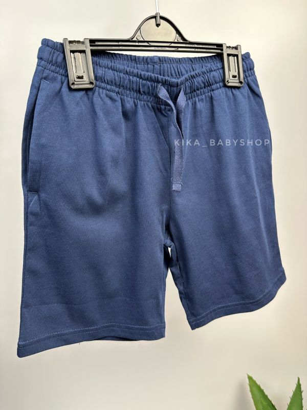 Шорти H&M 7-8 р Сині котонові