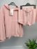 Костюм H&M від 5-6 до 8-9 р. рожевий худі та шорти 